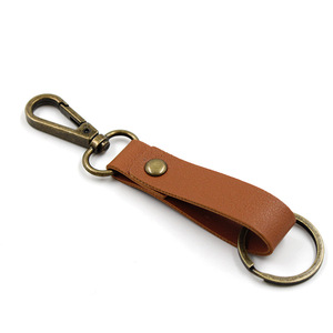 พวงกุญแจหนังสำหรับใส่ของ,พวงกุญแจมีห่วงรัดสำหรับกุญแจ - Product Image 5