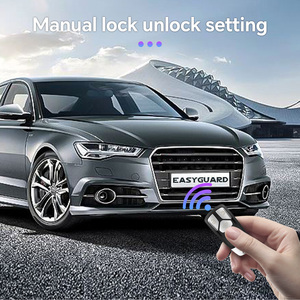 EASYGUARD Replacement Keyless Entry System Fit for AUDI with Factory OEM Push Start Button &amp; comfort Access <strong>AU</strong> <strong>Remote</strong> - Product Image 5