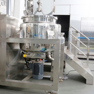 גבוהה גזירה homogenizer משחת שיניים ציוד קרם קוסמטיקה קרם גוף ואקום אמולסיה מערבל