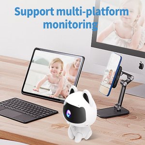 V380专业家庭安全宽天使监视器迷你远程监控双向语音智能夜视安全WiFi摄像头 - Product Image 5