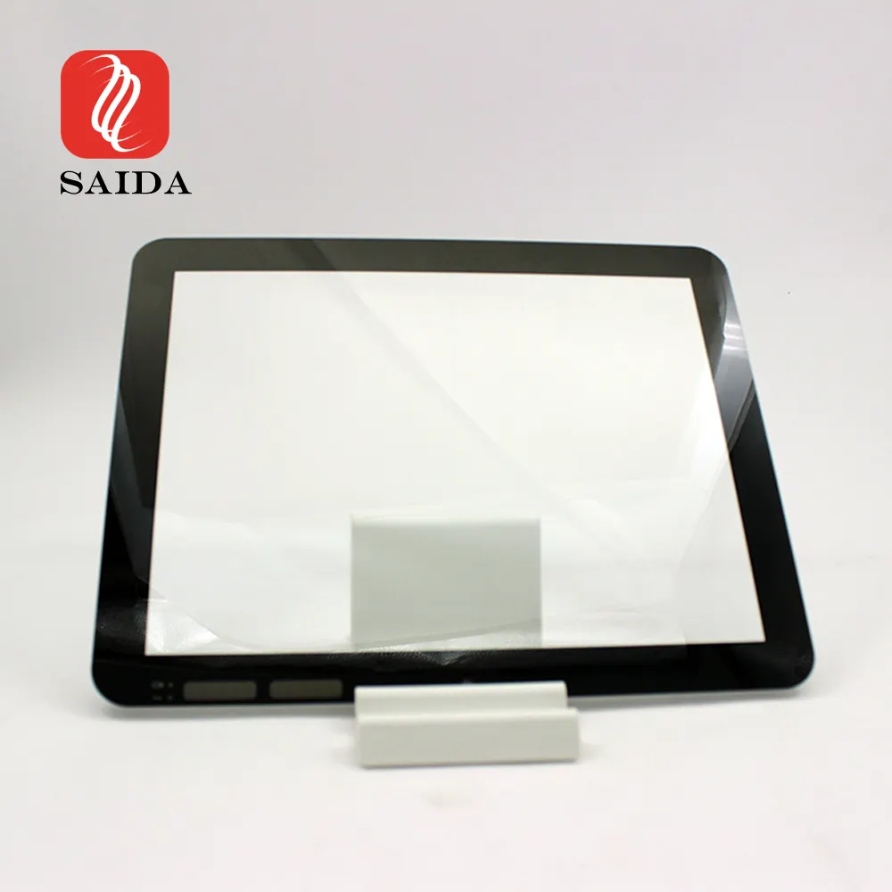 Panel de vidrio templado con impresión translúcida negra para pantalla LCD, cubierta de pantalla de fábrica, 0,7mm, 1,1mm