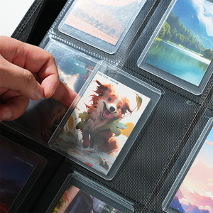 Tương Thích Thu Sưu Tập Album Trò Chơi Thẻ Kinh Doanh Chất Kết Dính Album Thẻ Cuốn Sách Tay Áo Chất Kết Dính Thẻ Thư Mục - Product Image 5