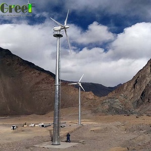 5KW Pitch kontrol rüzgar türbini güneş hibrid sistemi ev kullanımı için - Product Image 3