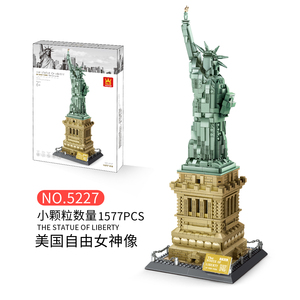 WANGE Building Blocks 5227 Popular Style Children Educational <strong>Toy</strong> the Statue <strong>of</strong> Liberty-<strong>USA</strong> Kids Building Blocks for Kids - Product Image 3