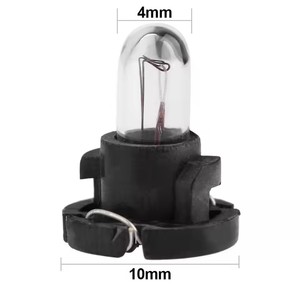 ไฟแดชบอร์ดเครื่องมือรถยนต์12V LED T3หลอดไฟ1.2W ไฟแผงหน้าปัดรถยนต์อัตโนมัติปุ่มประตูอัตโนมัติ - Product Image 6