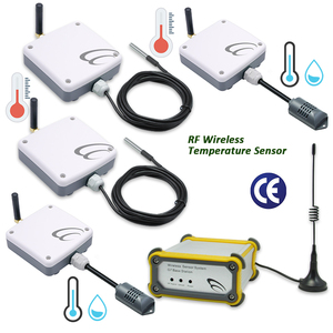 4 juegos Iot Gateway Monitor de temperatura y humedad Controlador de temperatura digital con registrador de datos - Product Image 1