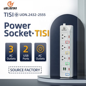Таиландская удлинительная розетка с Usb 3way - Product Image 2