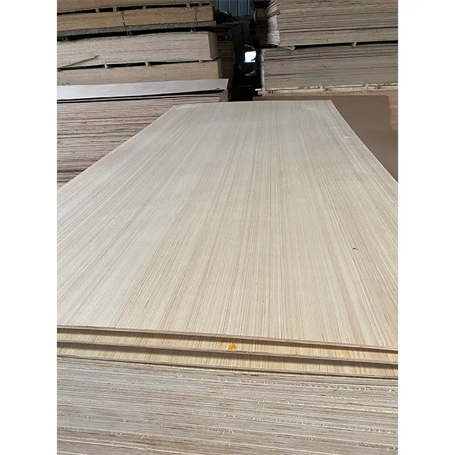 EV Triplay/ Okume-Madera contrachapada dingqiao de fábrica, 4mm, Triplay Okume/comercial, con cara y espalda Okume