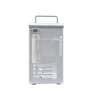 ガラスサイドパネルMicroATX Mini ITX MATXゲーミングアルミニウムコンピューターケースPCスタイリッシュでコンパクトなポータブルPCケース - Product Image 4