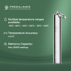 Logger dati ad alta temperatura per scaricare dati ad alta temperatura in acciaio inossidabile ad alta temperatura facile da programmare - Product Image 2