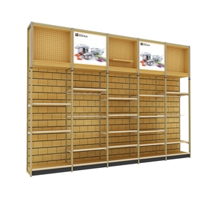 定制标志杂货展示架货架货架零售货架便利店储物架 - Product Image 5