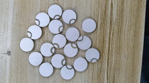 Siêu âm <span class=keywords><strong>Piezo</strong></span> yếu tố pzt trong đĩa vật liệu gốm Áp Điện OD14 * 2mm cho đồng hồ đo lưu lượng nước 1MHz - Product Image 2