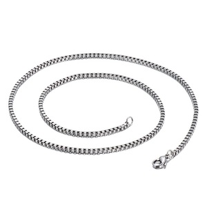 ผู้ชายผู้หญิง Antu สนิมสแตนเลสกล่องชุบทองสร้อยคอโซ่ alxeyb - Product Image 1