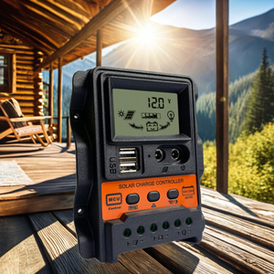 <strong>LCD</strong> <strong>Display</strong> Manual <strong>Solar</strong> Charge <strong>Controller</strong> <strong>Pwm</strong> 30A 12V 24V - Product Image 2