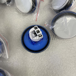 White Blue Round Plastic 48MM <strong>Push</strong> <strong>Button</strong> With LED POG <strong>Start</strong> <strong>Buttons</strong> for POG Skilled Game Machine - Product Image 6
