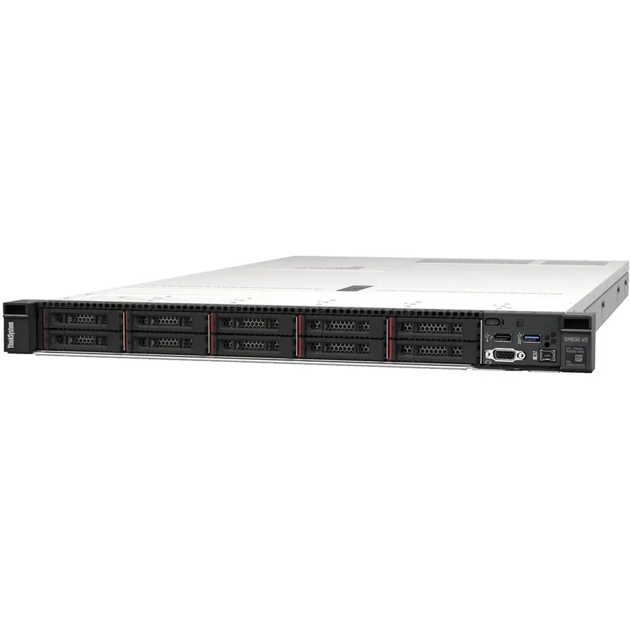 CPU SR630V2 2x4314, 2x64 GB de RAM, 930-8I, 2G RAID, 2x240G, SSD, 4 puertos, 1G, puerto Dual, 16G, HBA, 1100W(1 + 1), servidor