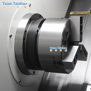 Torno CNC de cama inclinada de China TCK40 con eje C - Product Image 4