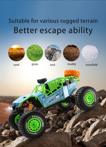 Rc Drift arabalar süper ölçekli 1:8 alaşım tırmanma uzaktan kumanda araba dağ koca ayak Off-Road araç 4WD oyuncak modeli - Product Image 3