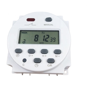 CN101A 220V 230V 240V Digital LCD Power Timer毎週7日Programmable Time Switch Relay TIMER 10A CN101ミニ時計ライトタイマー