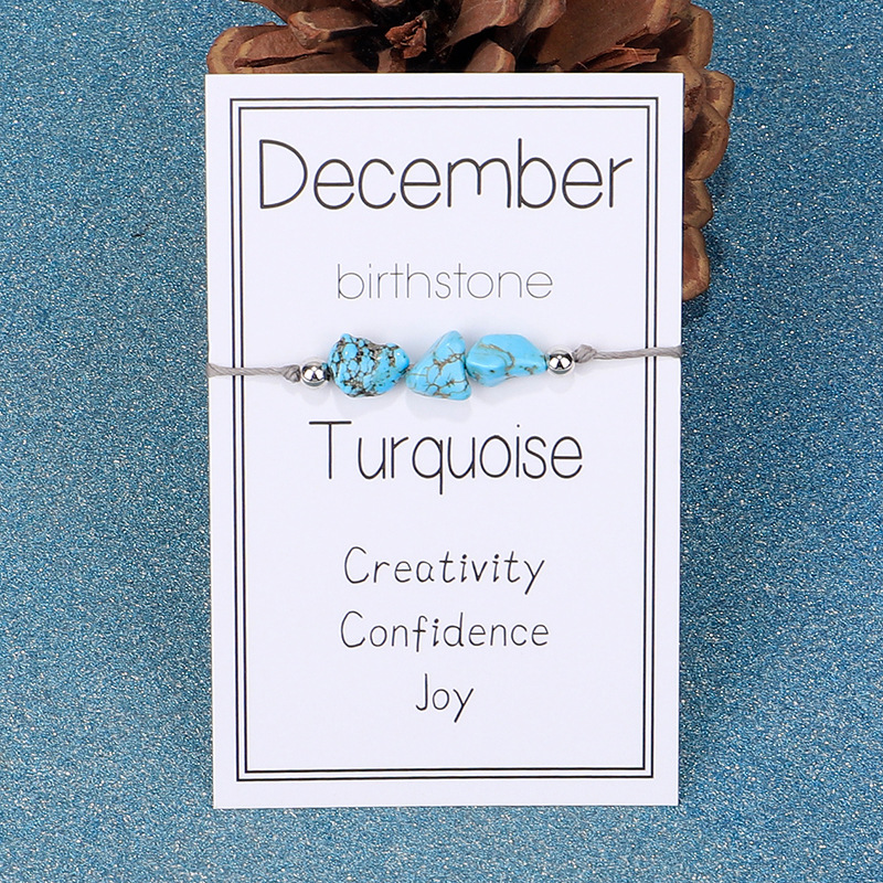 Décembre / Turquoise