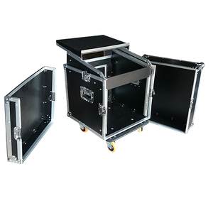 M6U <strong>Mixer</strong> Top Rack case <strong>Pro</strong> Flight case for Audio Amplifier and Processor