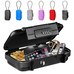 כספת ניידת לחוף הים, עמידה למים, נגד גניבה, לאחסון טלפון, ארנק ומפתחות - Product Image 1