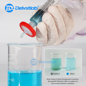 Delvstlab phòng thí nghiệm nguồn cung cấp không vô trùng ống tiêm Đầu Lọc màng chủ MCE/nylon/PTFE/ PES Lọc - Product Image 5