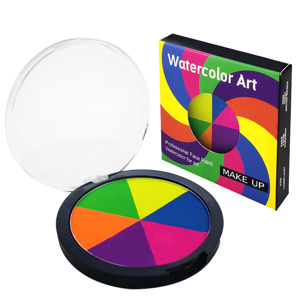 6-color neon face paint