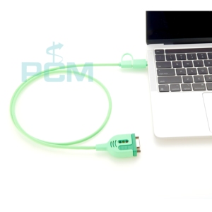 485 RS232 422 DB9 D-Sub femmina A USB un USB-C 3.1 tipo C con chip FTDI cavo convertitore seriale, cavo di programmazione PLC - Product Image 5