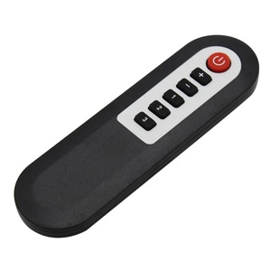High Standard Black Matte ABS Case 5/6 Buttons <strong>IR</strong> Type <strong>Remote</strong> Control Model for Fan Control - Product Image 3