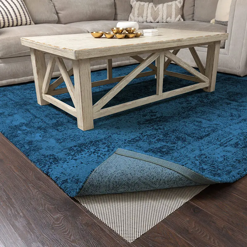 Tapis de couette réutilisable antidérapant 2x8, tissu de tapis, zone de tapis, pince de tapis, sous-couche pour lit de tapis
