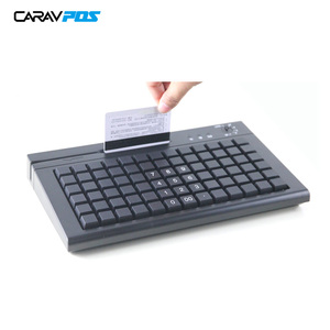 Teclado programable con 3 pistas Msr, dispositivo con 66 teclas, pantalla táctil, Usb, Pos, gran oferta - Product Image 1