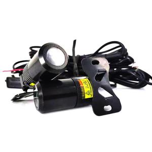 HD melek kanatları LED projektör nezaket gölge hoşgeldiniz işık yan projektör aydınlatma sistemi ile motosiklet spot lamba - Product Image 2