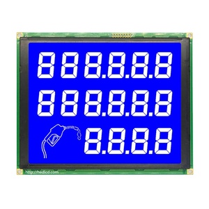 Herstellerverkauf 7,5" 664 Segment-Code LCD-Anzeigetafel und Modul mit HT1621 IC SPI Schnittstelle für Kraftstoffspendersteuerung - Product Image 1