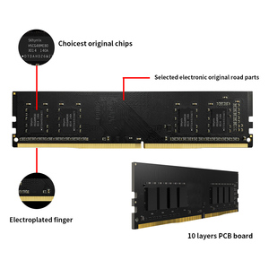 סיטונאי חלקי מחשב Ram ddr4 ddr5 <span class=keywords><strong>ddr3</strong></span> 8gb 16gb 32gb 1600MHz 3200MHz 6800MHz עבור שולחני אילים