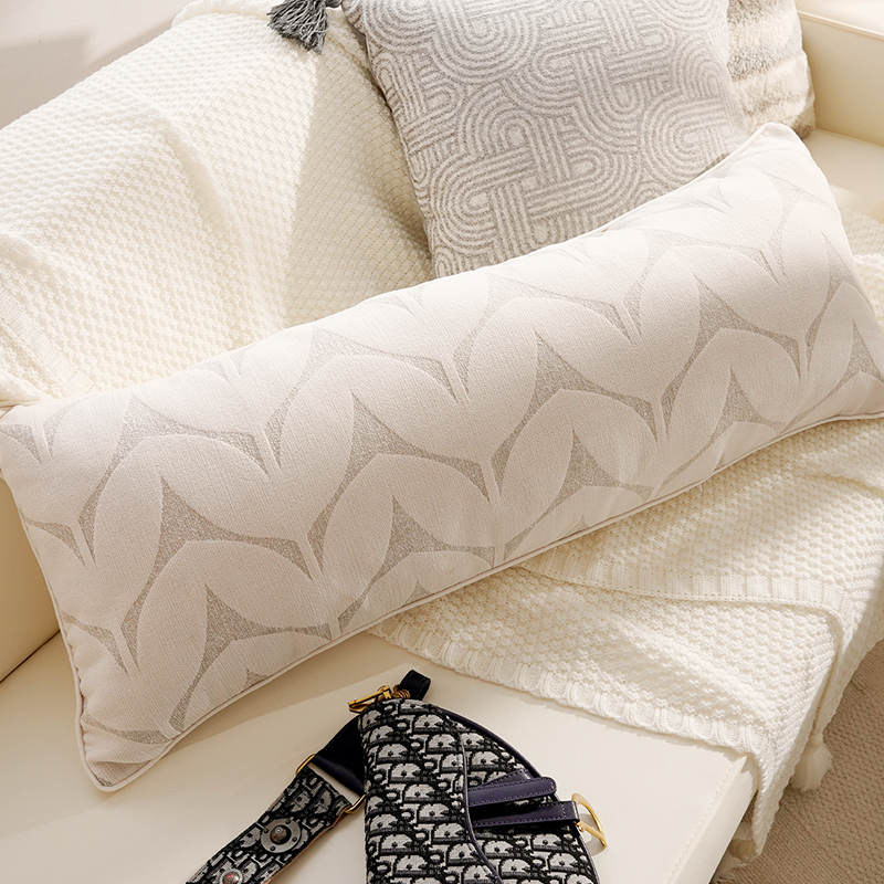 Cuscino grigio-6 (13,7 * 35,4 pollici)