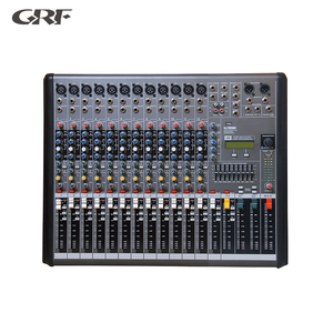 Canlı ses ve stüdyo uygulamaları için GRF 12 giriş kanalı yüksek performanslı karıştırma konsolu ses mikseri - Product Image 5