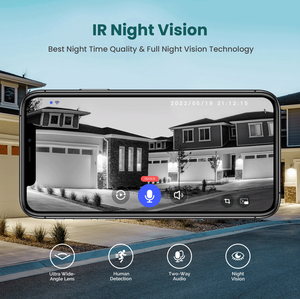 Campanello video senza fili wifi citofono HD video motion app avvisa senza fili smart ring porta camera - Product Image 5