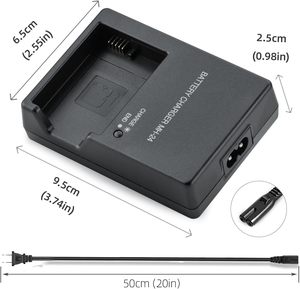 Replacement EN-EL14 Battery <strong>Charger</strong> MH-24 <strong>Charger</strong> Compatible with P7100 P7000 D5100 D5200 D5300 D5500 D5600 Df D3100 Etc. - Product Image 6