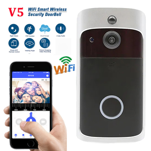 V5, videoportero con wifi para casa inteligente, sistema de intercomunicación inalámbrico, timbre de puerta HD, cámara, timbre con cámara - Product Image 4