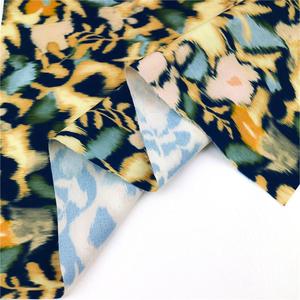 50 * Polyester Polyester 2 yollu Spandex desenli baskılı dokuma kumaş 108 G/M popüler kadın konfeksiyon ev tekstili ile yaratıcı - Product Image 4