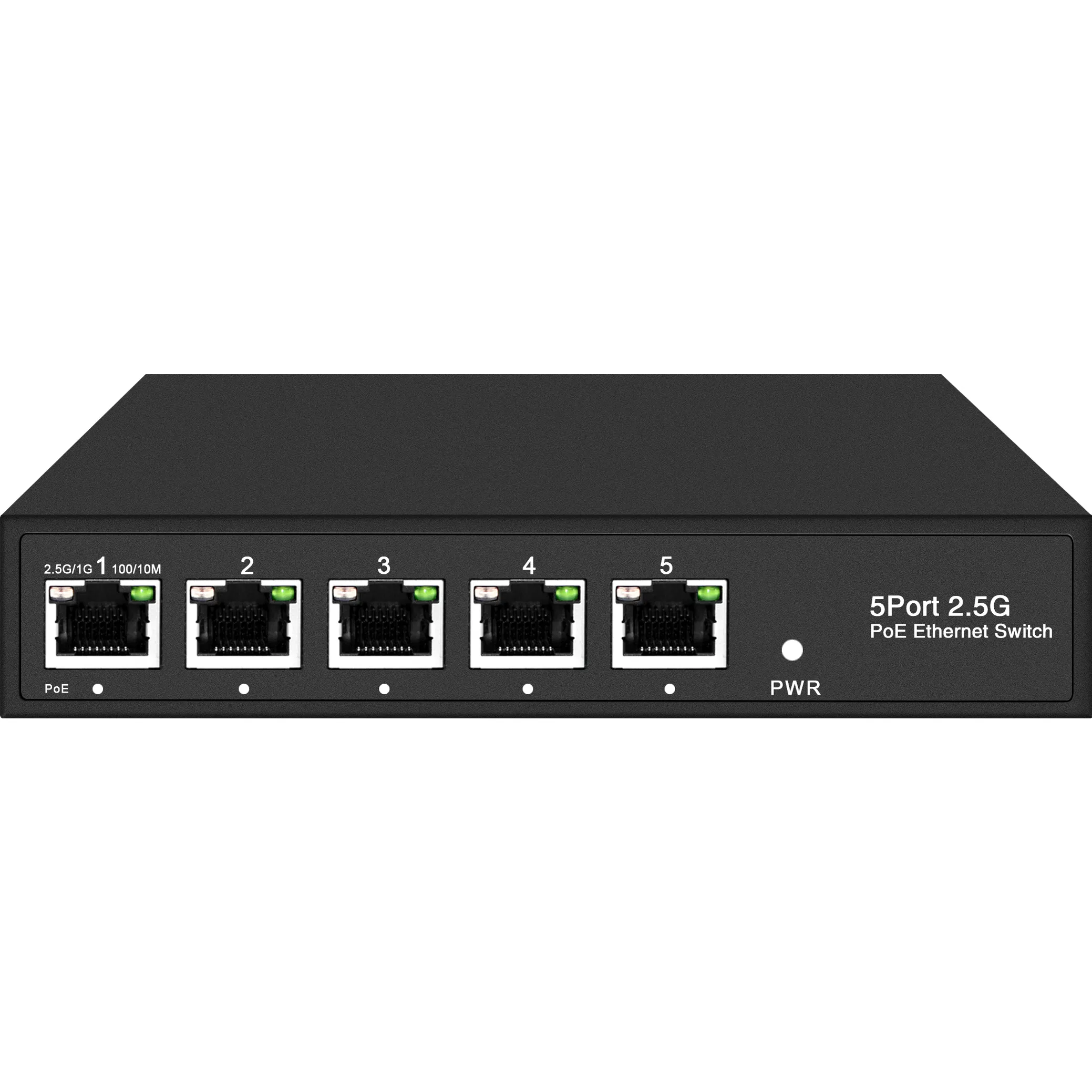 5 Port 2.5G Schnelle Internet geschwindigkeit 10G Ethernet Netzwerk POE Switch