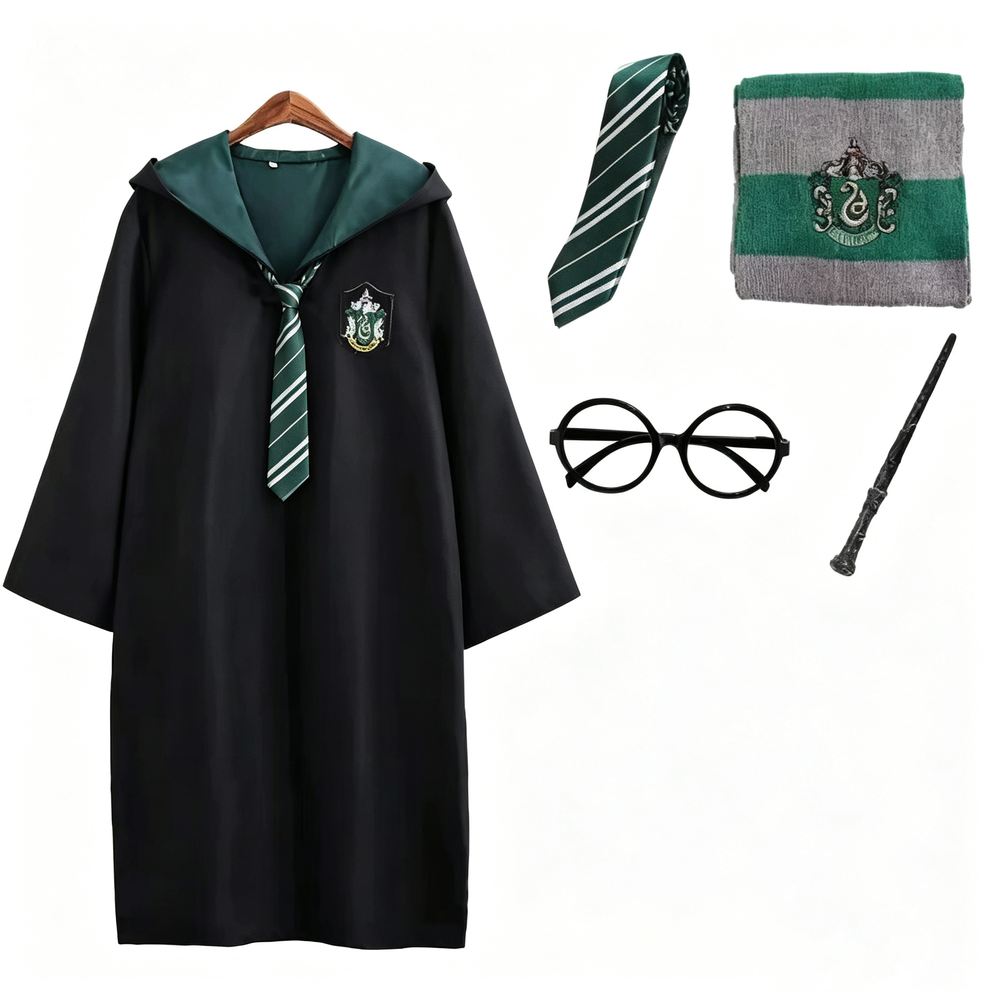 SET-5 de 5 piezas Slytherin