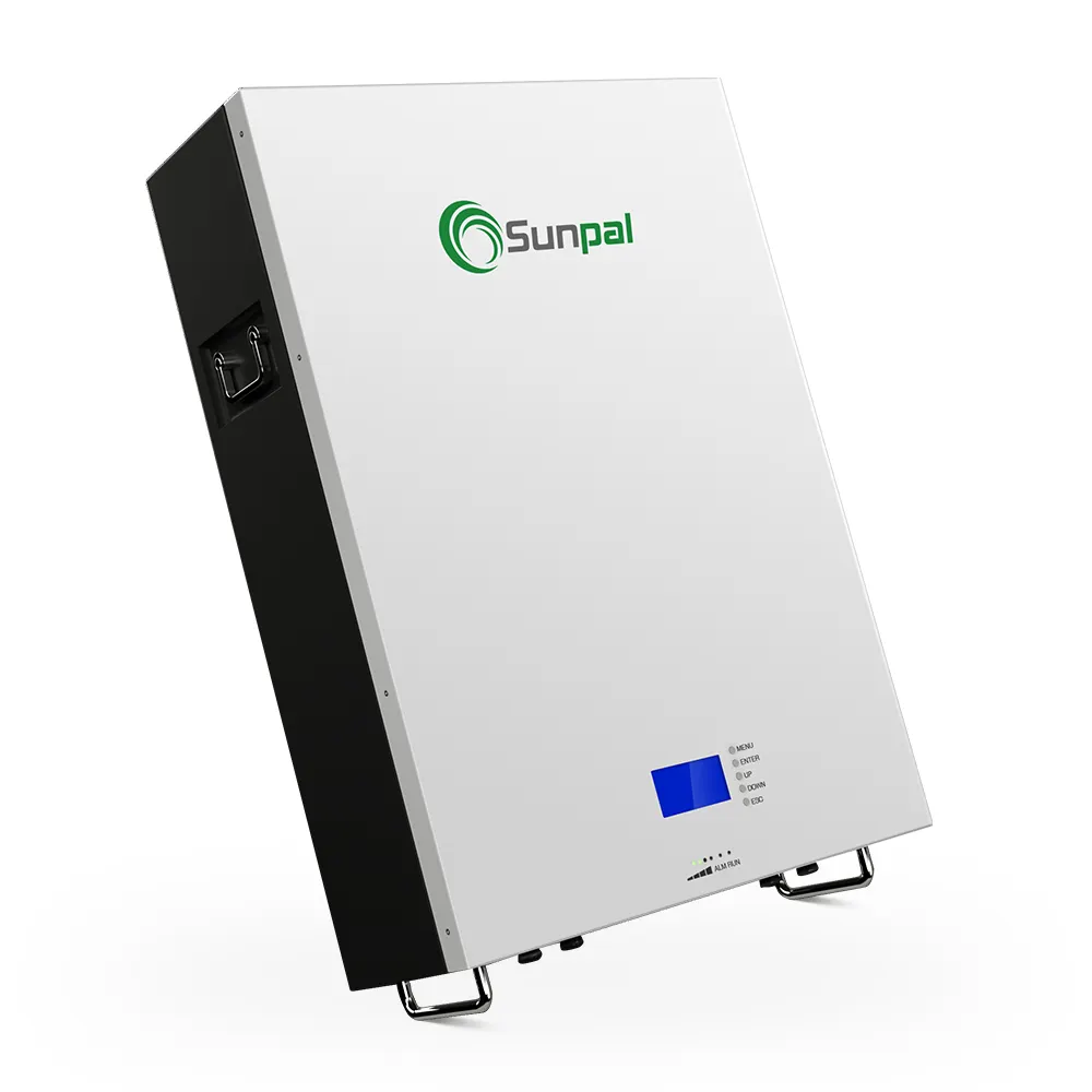 Sunpal Powerwall Lifepo4 48V 5KWh10KWh 20KWh 30Kwh 10Kw 20Kw Home Lithium Lon Phosphate Batterie de stockage solaire photovoltaïque Prix