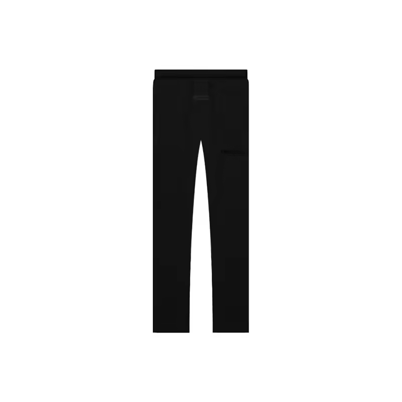 Pantalon noir sans revers