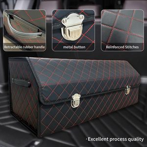 Büyük kapasiteli dayanıklı araba için saklama kutusu gövde organizatör araba gövde saklama kutusu araba gövde - Product Image 4