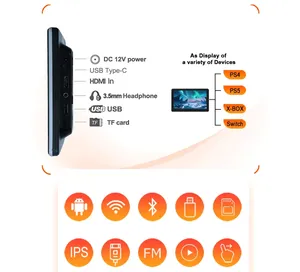 Monitor de reposacabezas Android de 10,1 pulgadas, pantalla IPS para asientos traseros de coche, entretenimiento Multimedia, reproductor de vídeo Carplay, entrada USB HDMI - Product Image 5