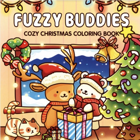 Fuzzy buddies-christmas plush toy