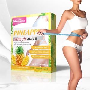 Winstown slim fit suyu kilo kaybı anında suyu tozu ananas özel etiket ile özel meyve aromalı suyu - Product Image 1