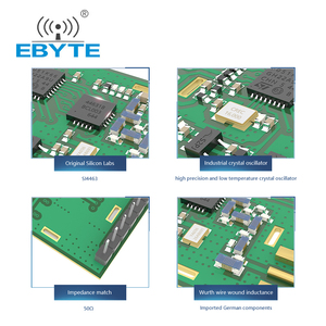 Ebyte-Transmisor Nrf24l01 de 2000m, receptor inalámbrico de 24GHz, 8km, 433Mhz, 4 datos - Product Image 4